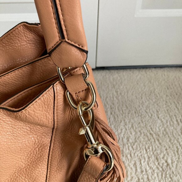 Rebecca Minkoff Fringe Moto Hobo NWOT - Picture 6 of 7